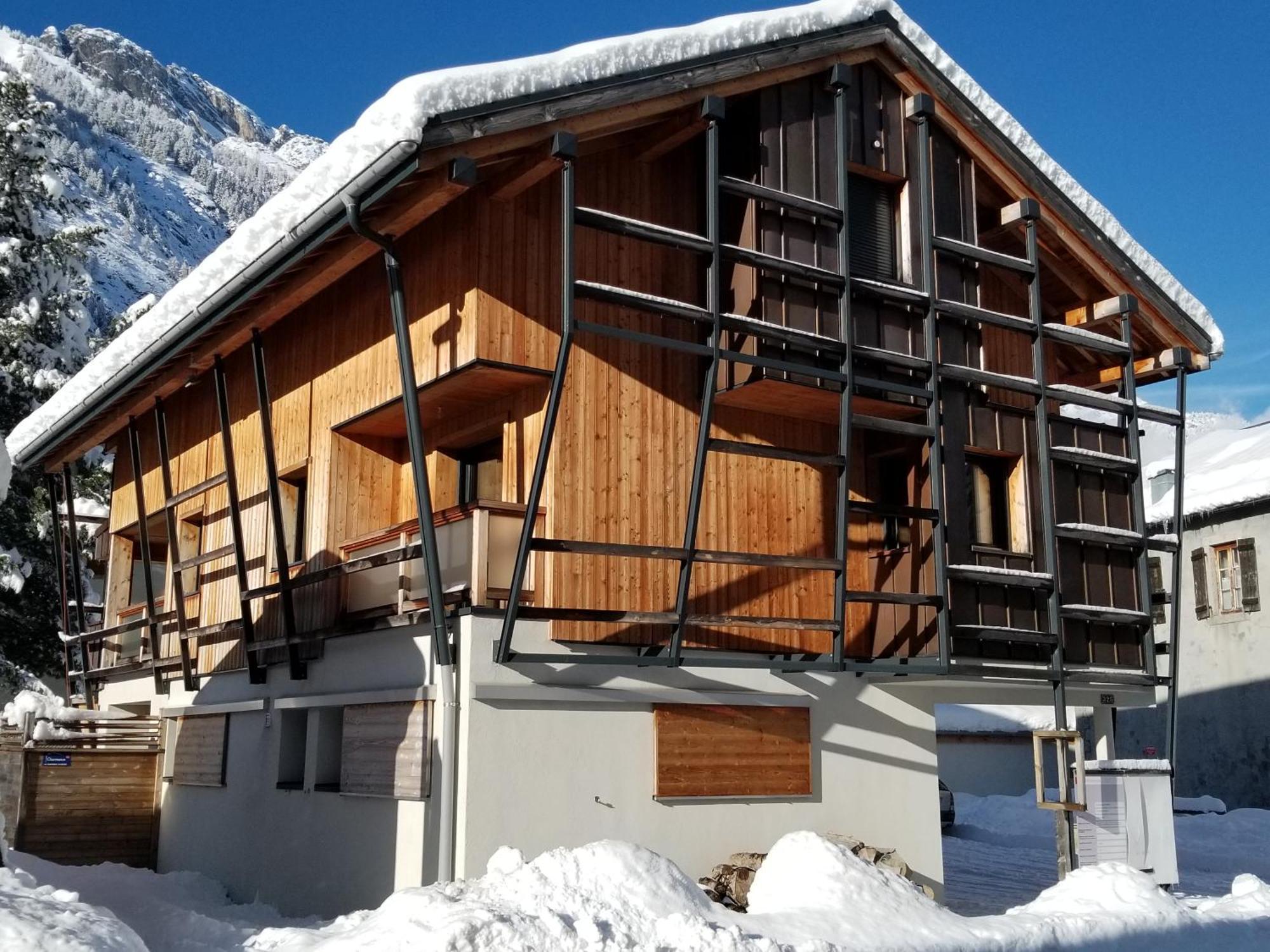 Chalet Walser A Vallorcine 13 Kms Chamonix France Exterior photo