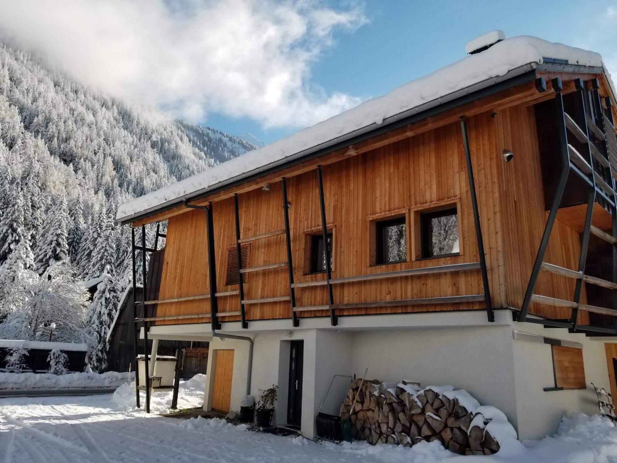 Chalet Walser A Vallorcine 13 Kms Chamonix France Exterior photo